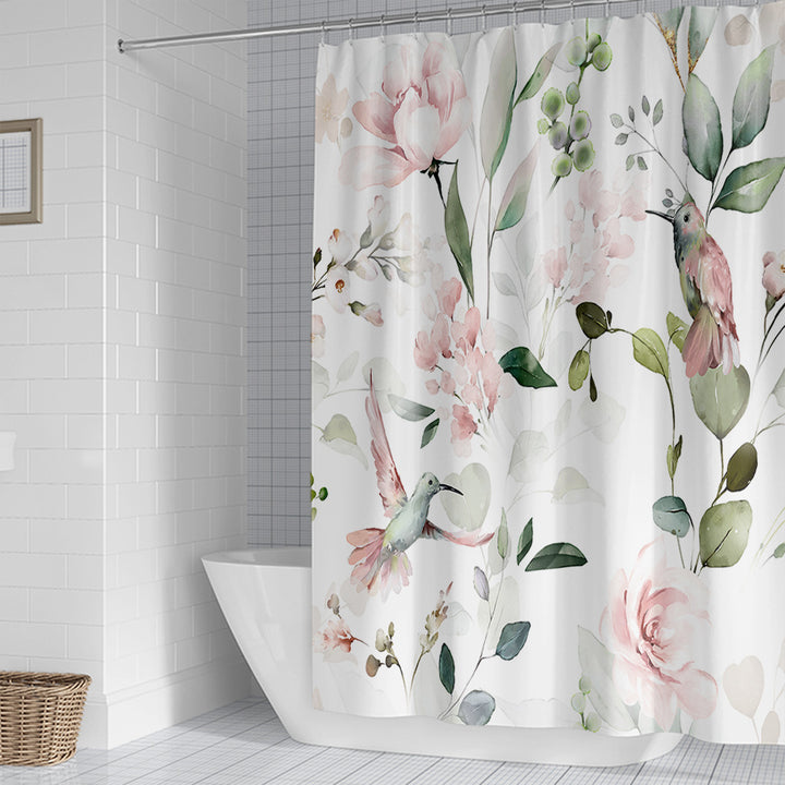Blomsterprydet Dusjforheng Skanto