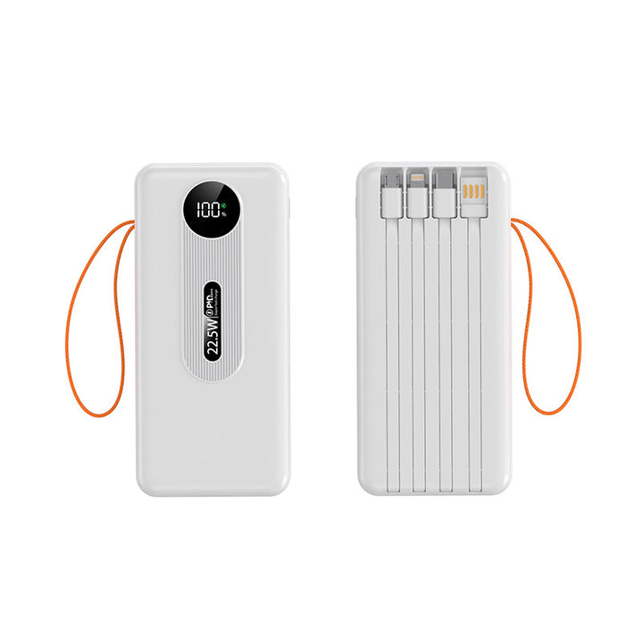 Høyytelses Powerbank med digital skjerm Skanto