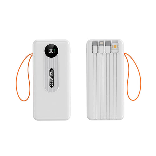 Høyytelses Powerbank med digital skjerm Skanto