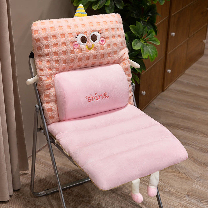 Plush komfort ryggstøttepute Skanto