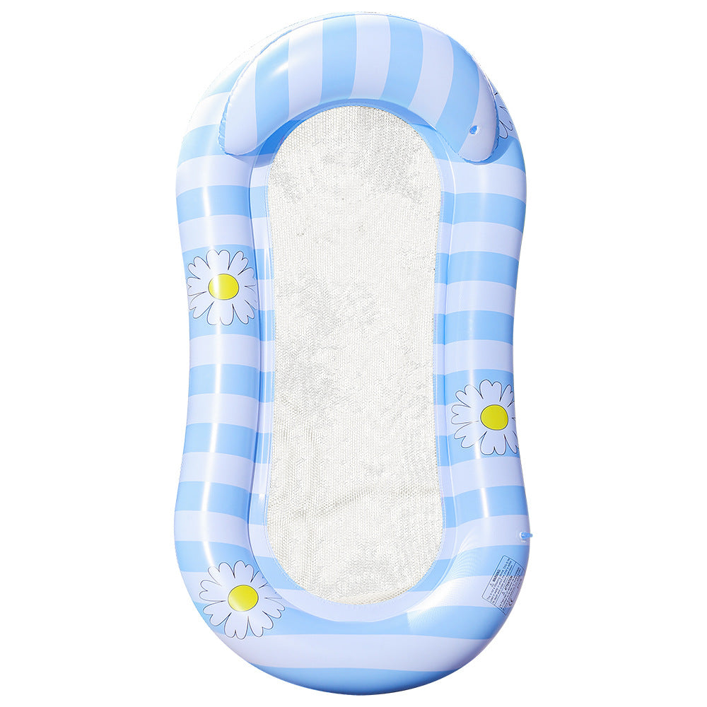 Kvinnenes oppblåsbare lounger med blomstermotiv Skanto