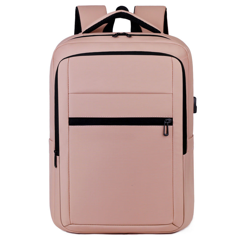 Stylish business backpack with protective pockets and ergonomic carrying system Skanto