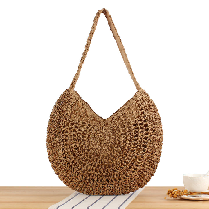Flettet skulderveske i modern boho-design Skanto