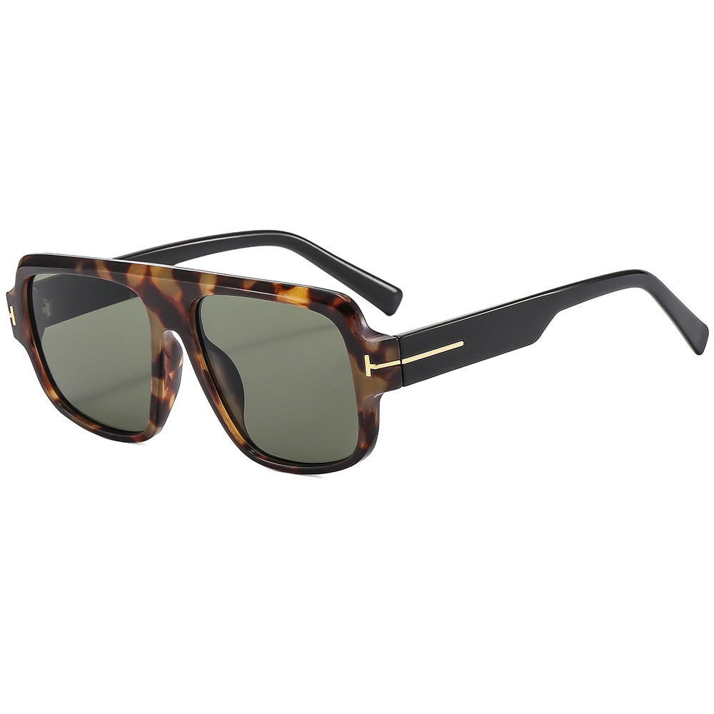 Dame trendy firkantet solbrille Skanto