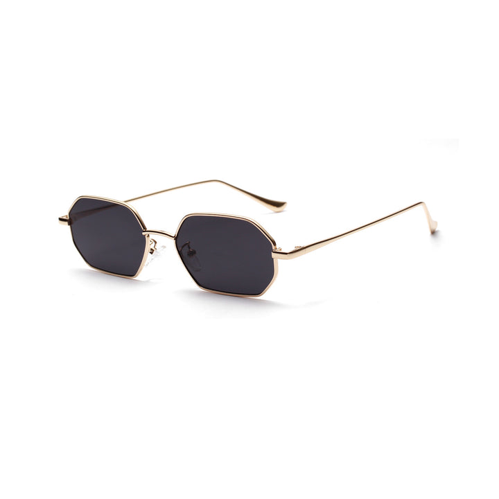 Dame moteriktig solbrille med innovativt åttkantet design Skanto
