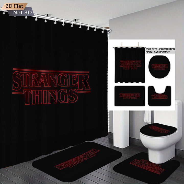 Stranger Things Eventyrtema Digital Badeanlegg Sett Skanto