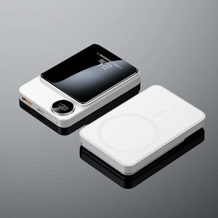 Magnetholder Powerbank med digital skjerm Skanto