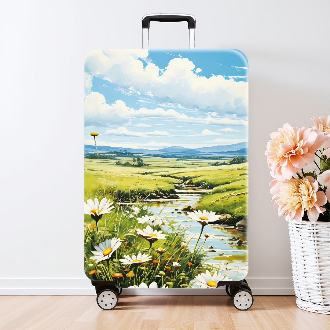 Kunstnerisk Blomster Hardt skall Koffert Skanto