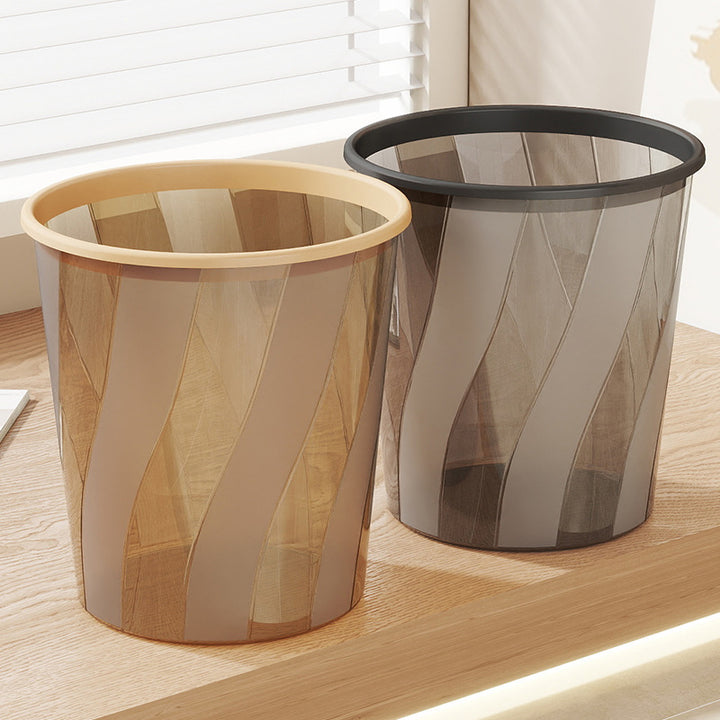 Kvinne Plast Søppelbøtte med Moderne Design Skanto