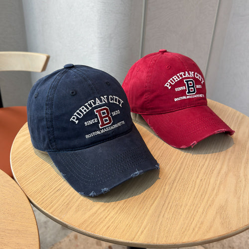 Herre's Slittet Bomulls Baseball Cap Skanto 1784270269