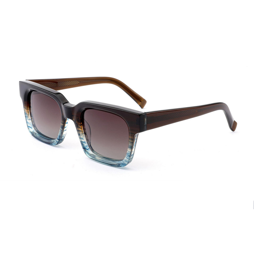 Dame moteriktig solbrille med markant geometrisk design og UV-beskyttelse Skanto