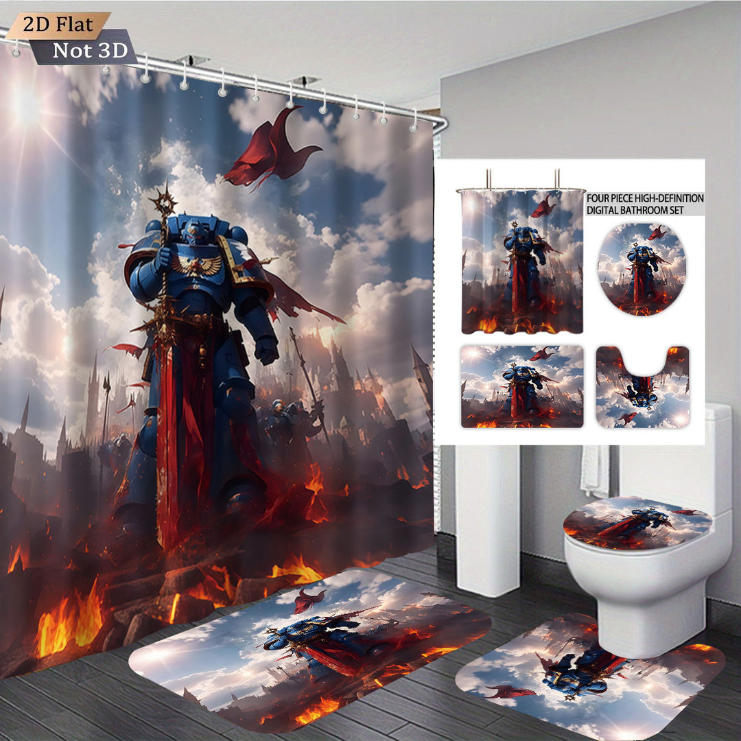 Digital Fantasy-tema Baddekor Sett Skanto