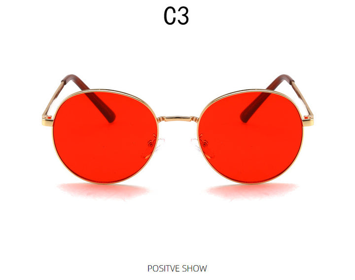 Dame moteriktig solbrille med speilet fargegradient Skanto