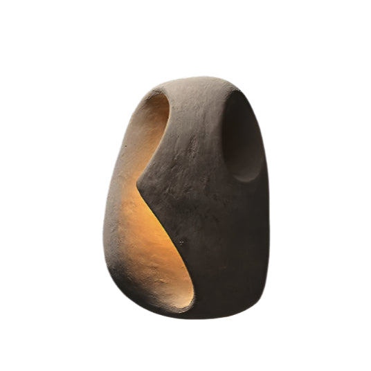 Skanto | Vegglampe laget av polystyren i Wabi-Sabi stil