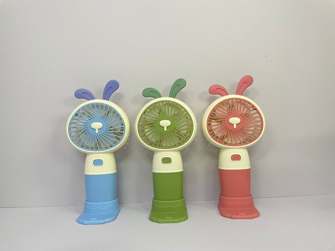 Unisex Bærbar Håndvifte i kreativ Kanin-design Skanto