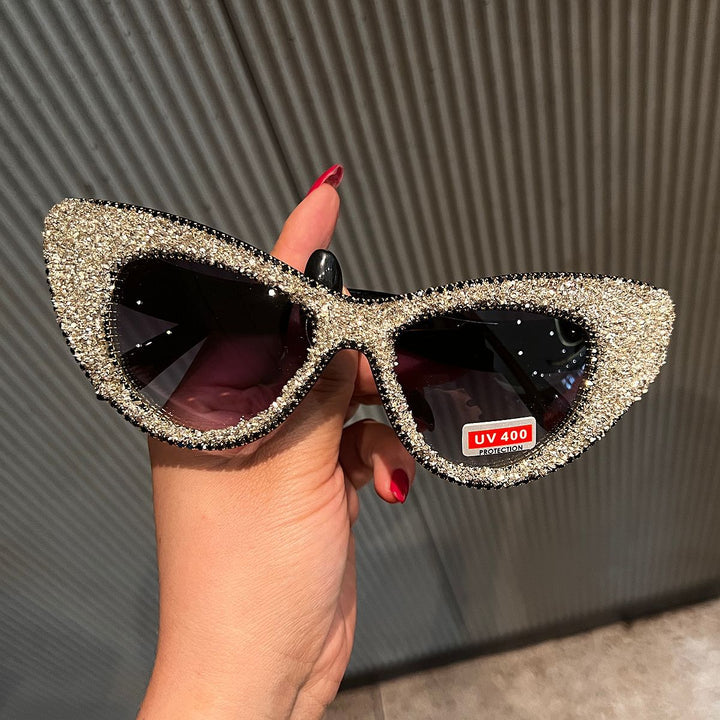 Dame Glamourøse solbrille Skanto