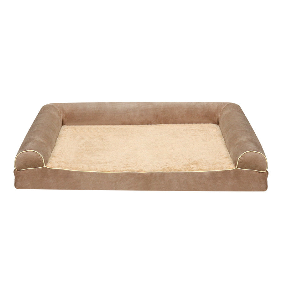 Plush ortopedisk hundeseng
