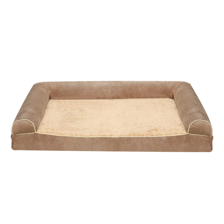 Plush ortopedisk hundeseng