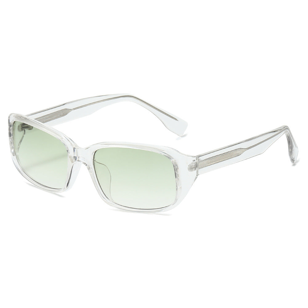 Dame Trendy Firkantet Solbrille Skanto