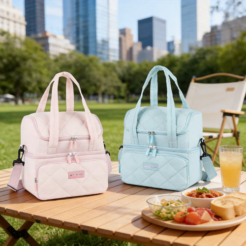 Dame stillegående og praktisk ryggsekkveske Skanto