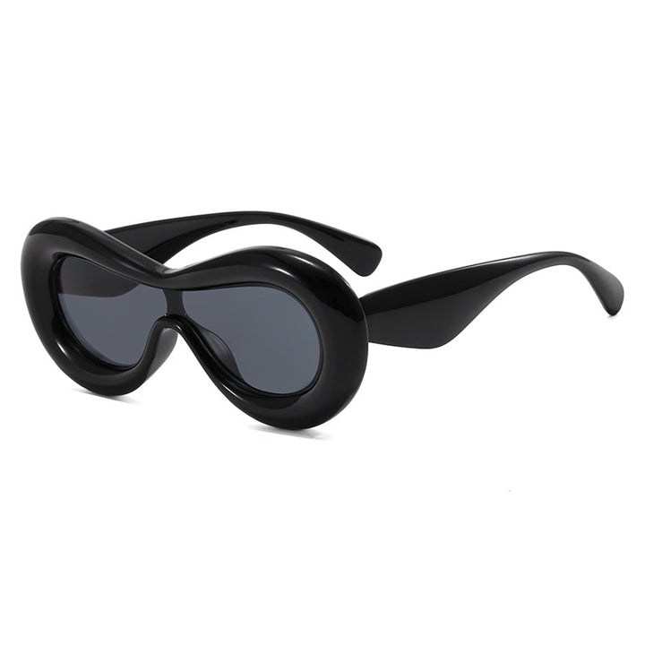 Dame futuristisk design-solbrille Skanto