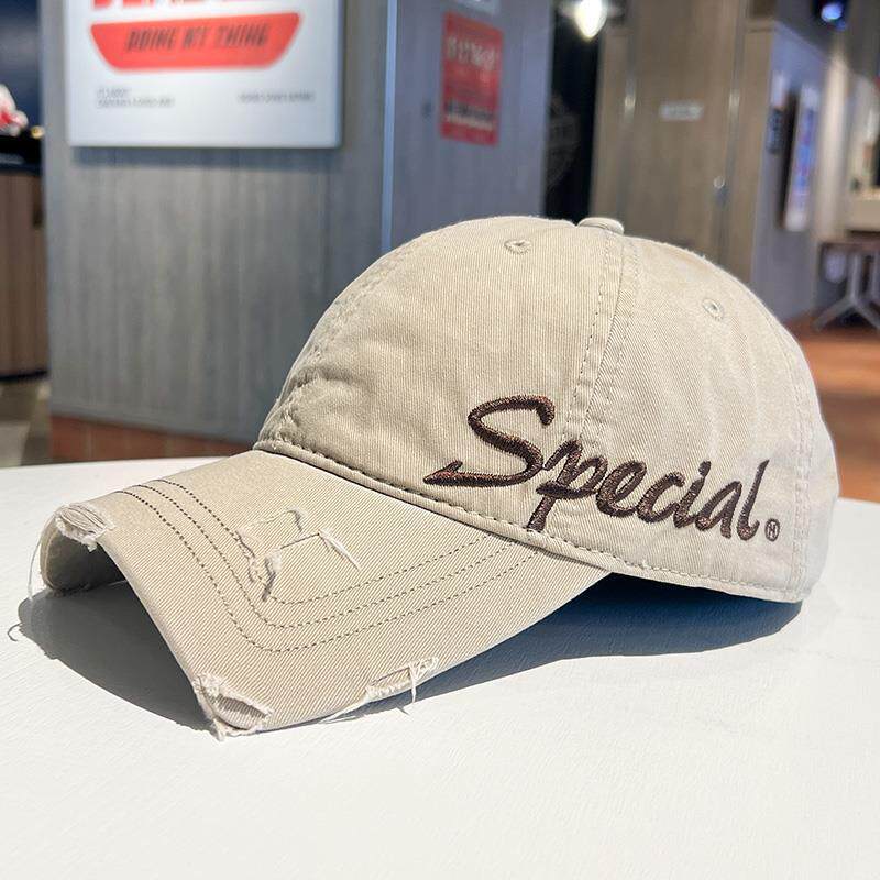 Unisex Slittet K bomull Far Cap Skanto