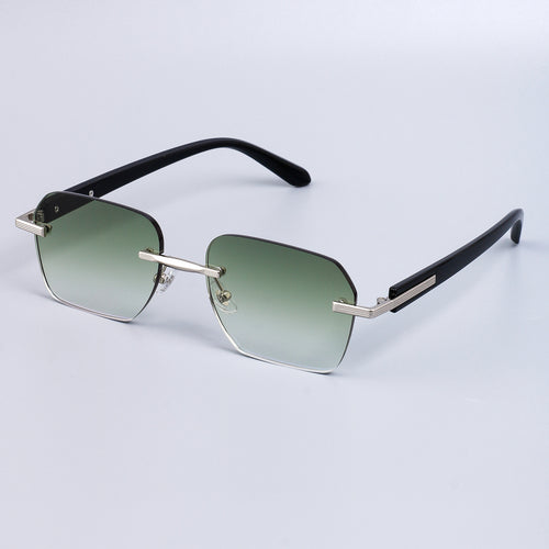Dame mode solbrille med elegant metallramme og robuste glass Skanto