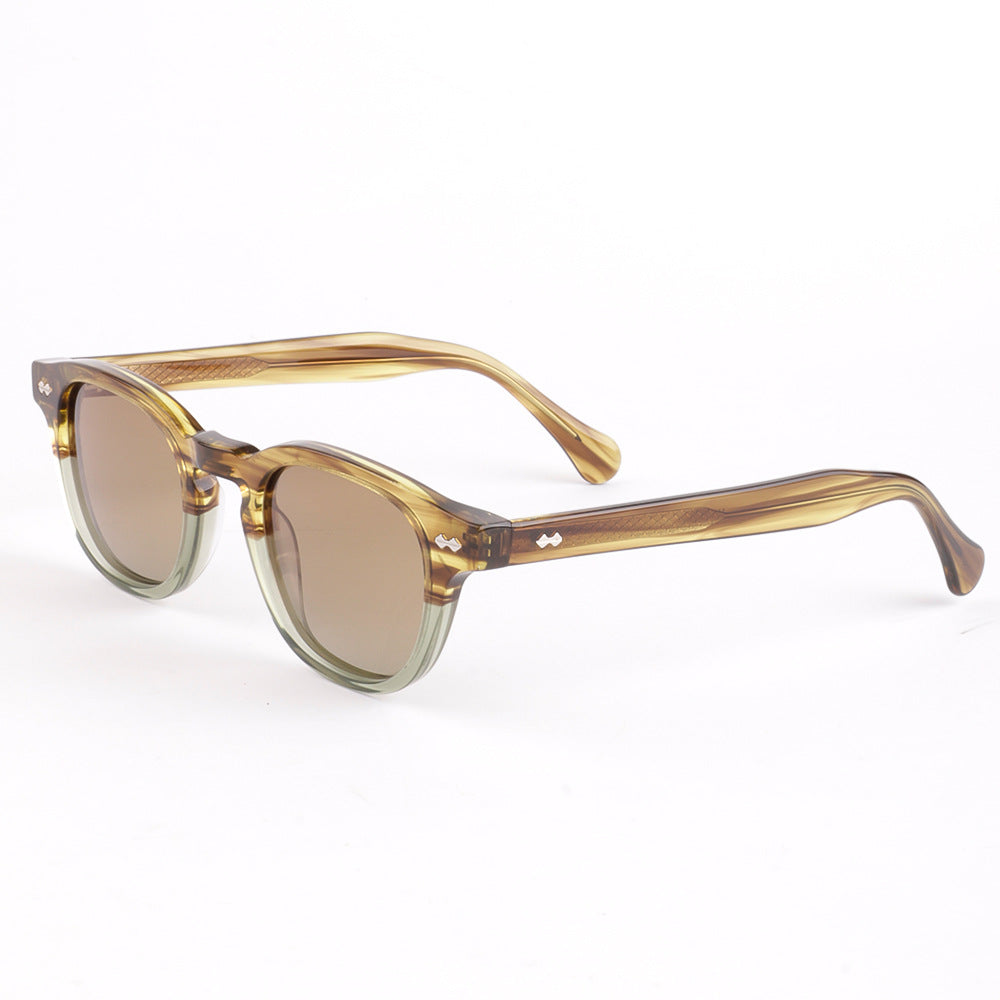 Dame solbrille i elegant skilpadde-design Skanto