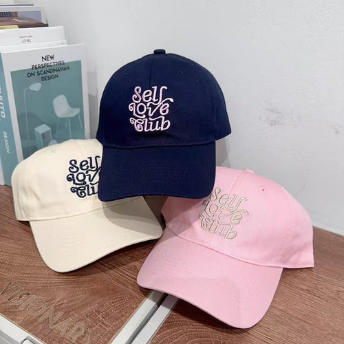 Kvinne Justerbar Brodert Caps Skanto