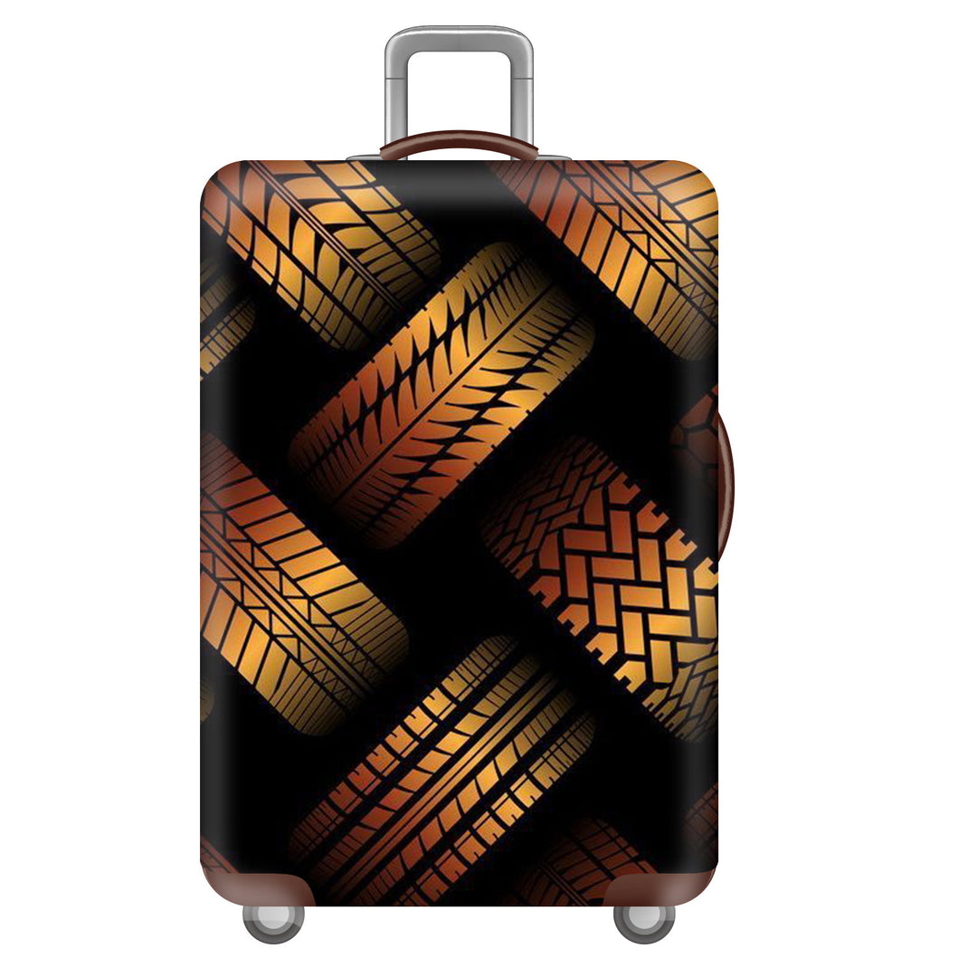 Unisex nan robuster Hartschalen-Trolley med polykarbonat-ytter skall og bilmerke-motif Skanto