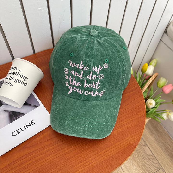 Dame Relaxed Fit Bomull Cap Skanto