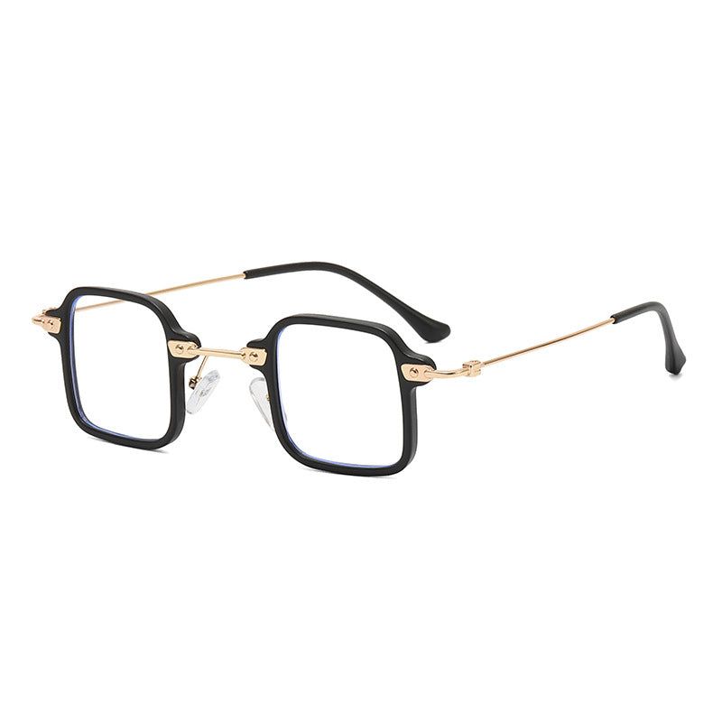 Dame kvadratisk motesolbrille med stilig metallramme Skanto