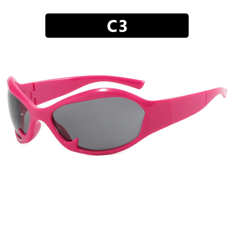 Dame Sport-solbrille med slitesterkt design og beskyttende UV-filter Skanto