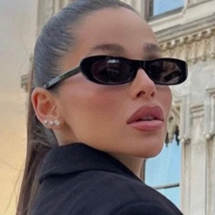 Dame moteriktig Cat-Eye solbrille med UV-beskyttelse og moderne design Skanto