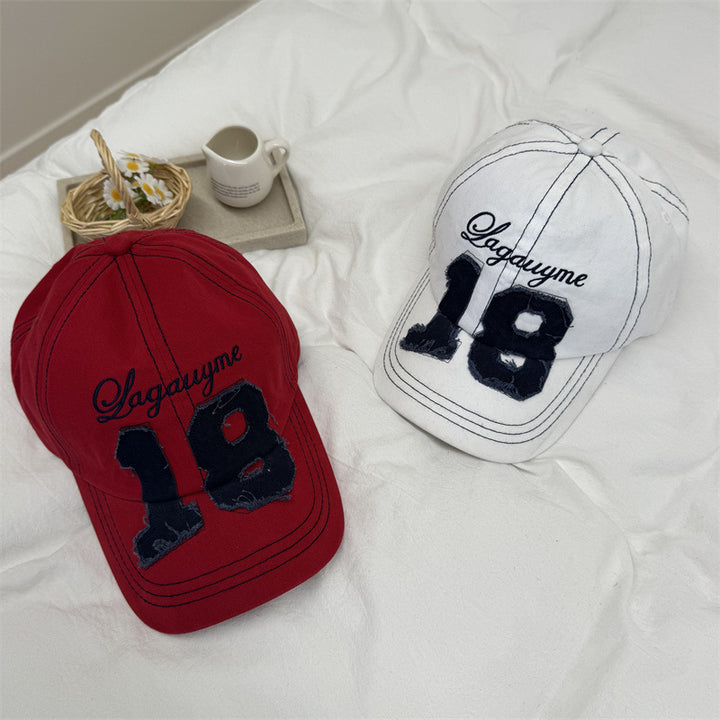 Herre Slitt Denim Baseball Cap Skanto 1783921779