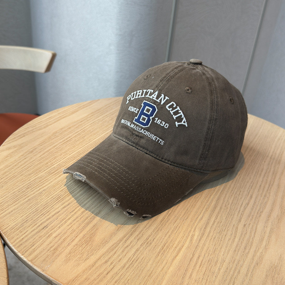 Herre's Slittet Bomulls Baseball Cap Skanto 1784270269