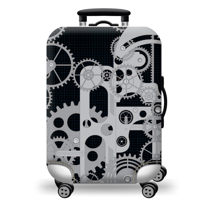 Hard Shell Bagasje med Jord Design Skanto