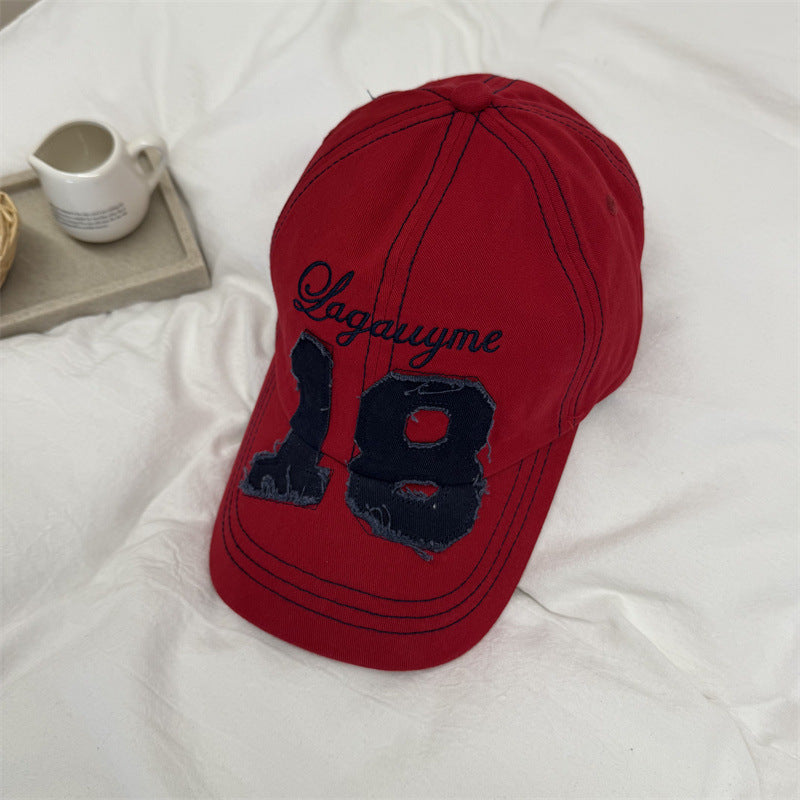 Herre Slitt Denim Baseball Cap Skanto 1783921779