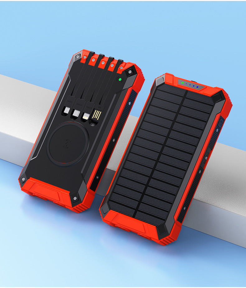 Solcelledrevet powerbank Skanto