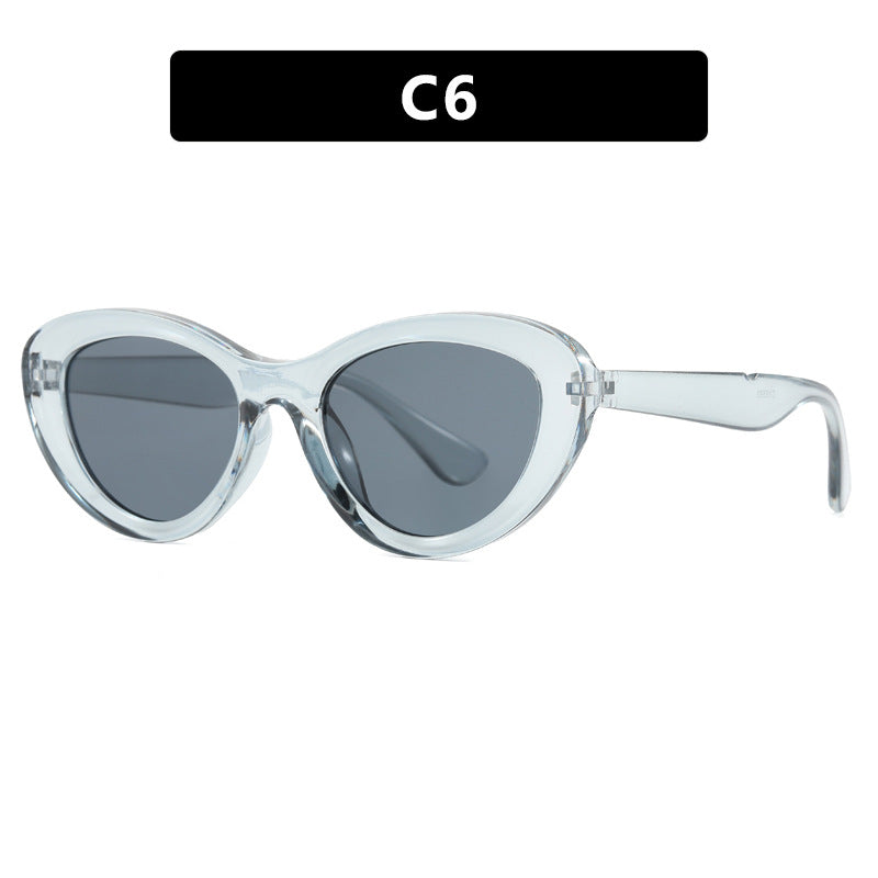 Dame Cat-Eye solbriller i unikt design Skanto