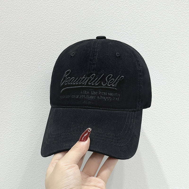 Kvinne Trendy Brodert Caps Skanto