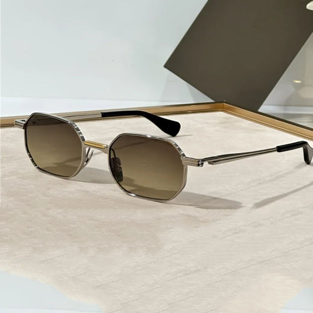 Dame Design solbrille i moderne, åttekantet stil Skanto