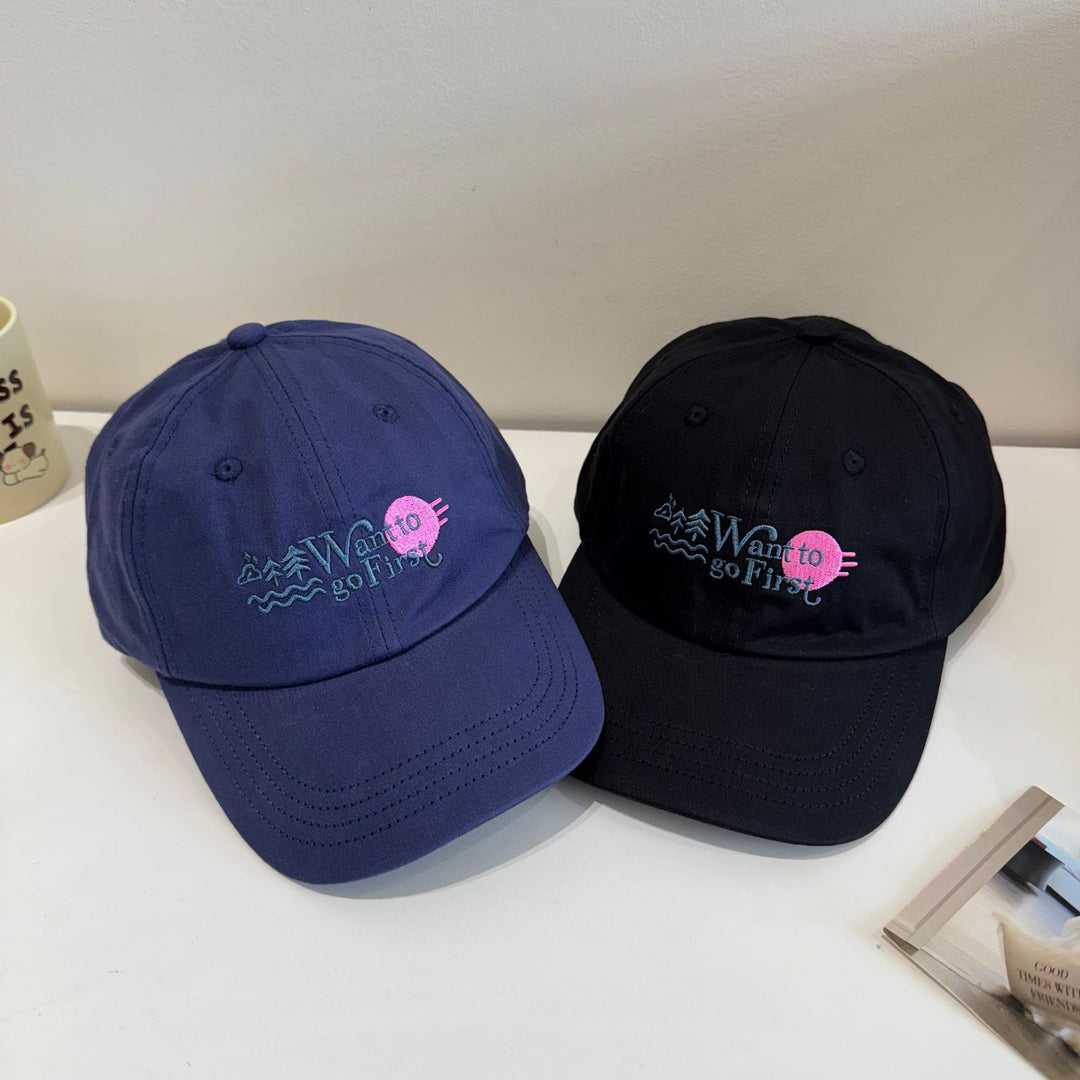 Kvinne Casual Brodert Baseball Caps Skanto 1783921861