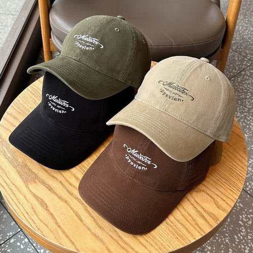 Herre Casual Justerbar Bomull Baseball Cap Skanto