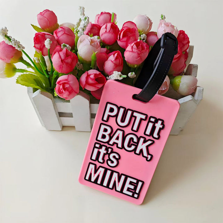 Unisex Playful Statement Luggage Identifier Skanto