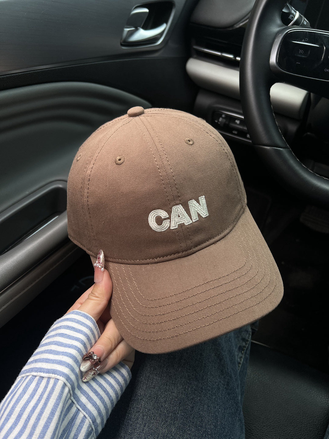 Herre Casual Bomull Twill Caps Skanto