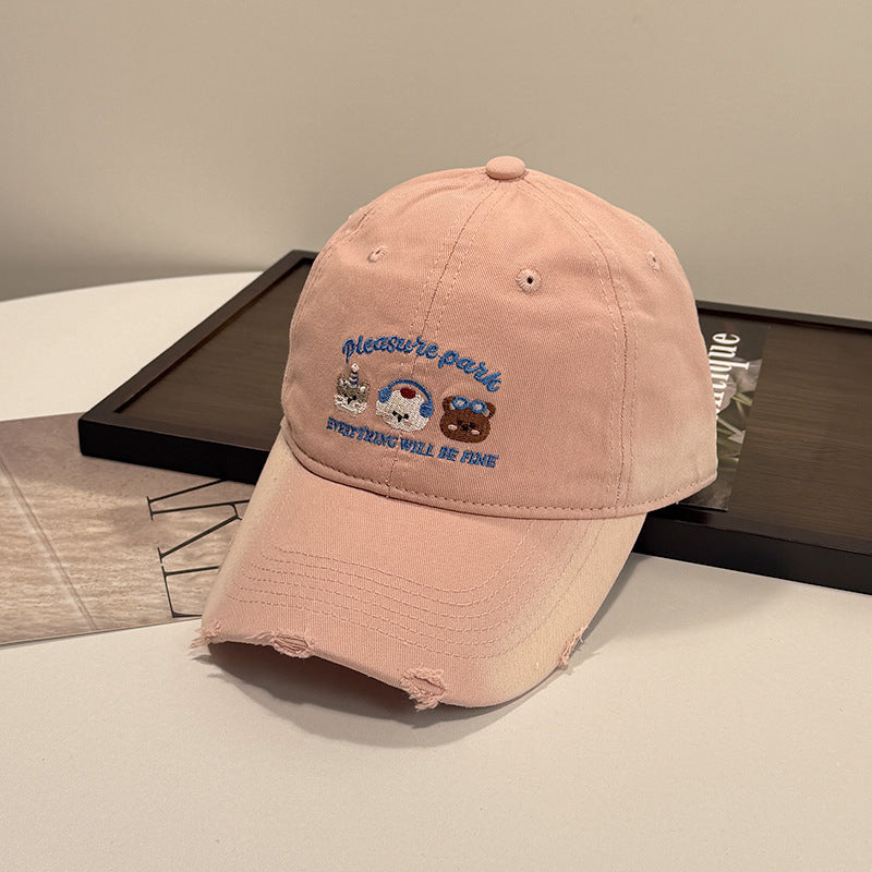 Unisex Brodert Fritids Caps Skanto