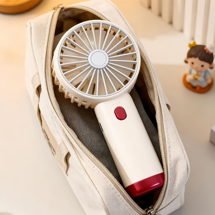 Dame Bærbar Håndvifte med USB-port og ergonomisk design Skanto