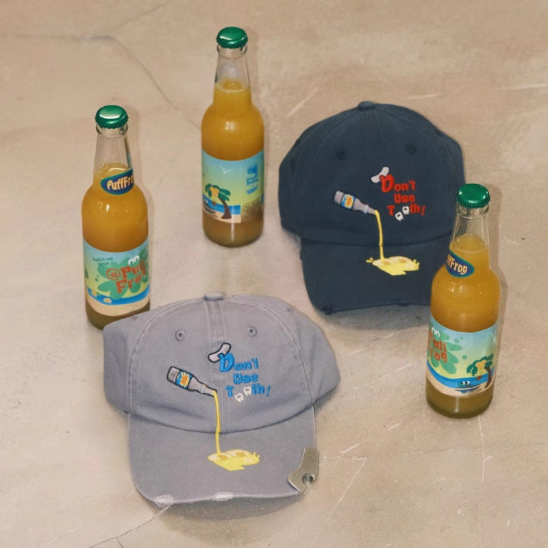 Herre Casual Brodert Baseball Caps Skanto