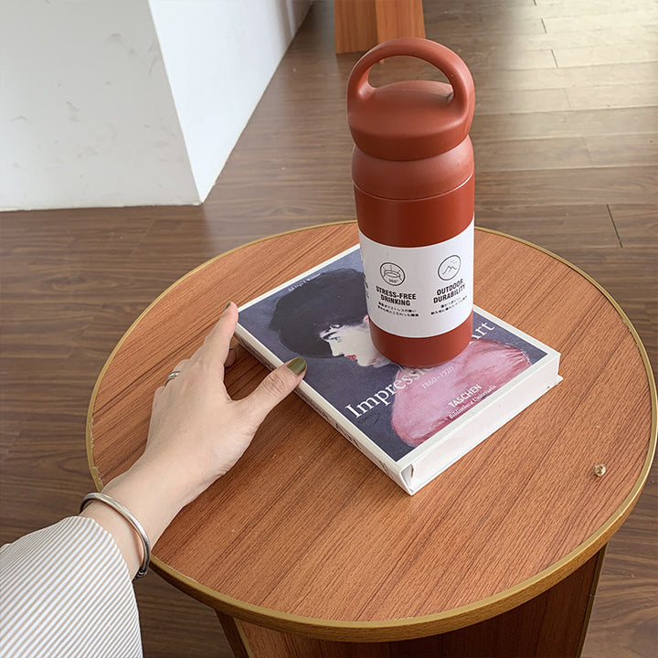Damen Isolierwasserflasche mit ergonomischem Tragegriff Skanto